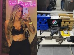 Cabeleireira é Presa com Submetralhadora MP5 e 40 kg de Drogas em Tubarão