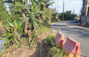 Infraestrutura inicia contenção emergencial na Rodovia Genésio em Tubarão neste sábado