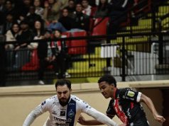 Tubarão volta da derrota com empate contra Joinville no Catarinense Futsal Joinville x Tubarão - Catarinense Série Ouro — Foto: Dudu Vieira