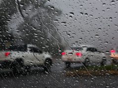 Tubarão enfrenta céu encoberto e chuva persistente na terça-feira