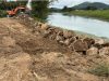 Obra de contenção no rio da Madre protege estrada em Tubarão Fotos: Divulgação