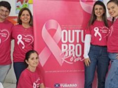 CAPS AD de Tubarão promove ação de autocuidado no Outubro Rosa Fotos: Divulgação/PMT